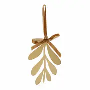 PINGENTE AZEVINHO 15 CM FINE FESTIVITY - OURO - Foto 1
