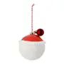 KIT COM 2 PINGENTES BOLA NOEL COLORFUN XMAS - VERMELHO/MULTICOR - Foto 3