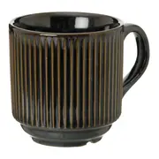 CANECA 270 ML STAL - PRETO/CAQUI - Foto 2