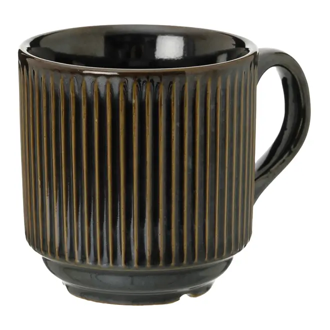 CANECA 270 ML STAL - PRETO/CAQUI - Foto 2