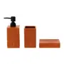 KIT PARA BANCADA 3 PEÇAS LADRILLE - TERRACOTA/PRETO - Foto 1