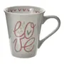 CANECA 250 ML LOVE YOU - VIN ROSE/BLEU CENDRÉ - Foto 1