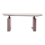 MESA 1,85 M X 80 CM ESGRIMA - RUBY MOCHA - Foto 3
