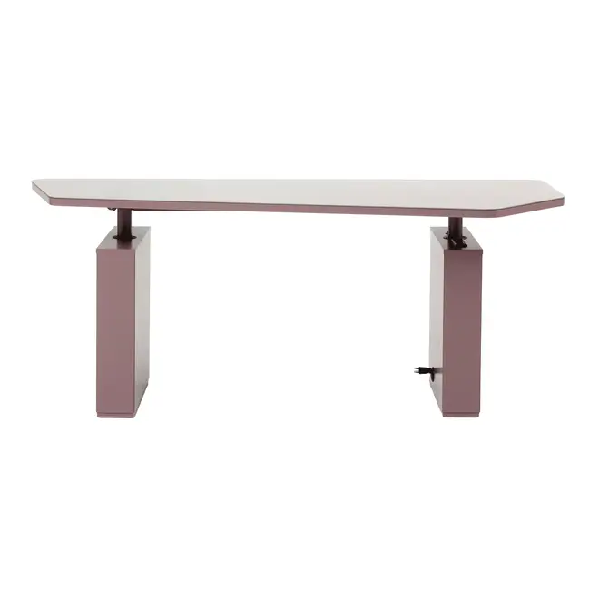 MESA 1,85 M X 80 CM ESGRIMA - RUBY MOCHA - Foto 3
