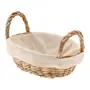 CESTO 22 CM X 15 CM X 6 CM TABOA - FIBRA NATURAL/NATURAL - Foto 2