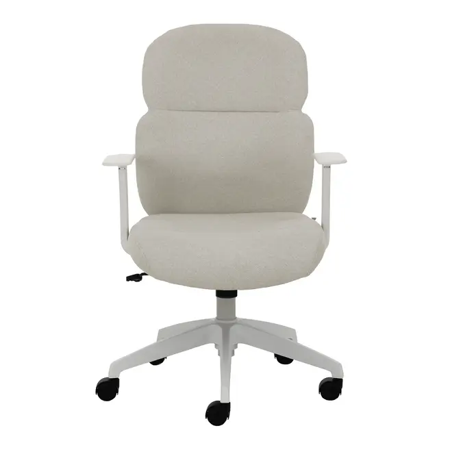 CADEIRA DE ESCRITÓRIO BOLSTER - BRANCO/OFF WHITE - Foto 2