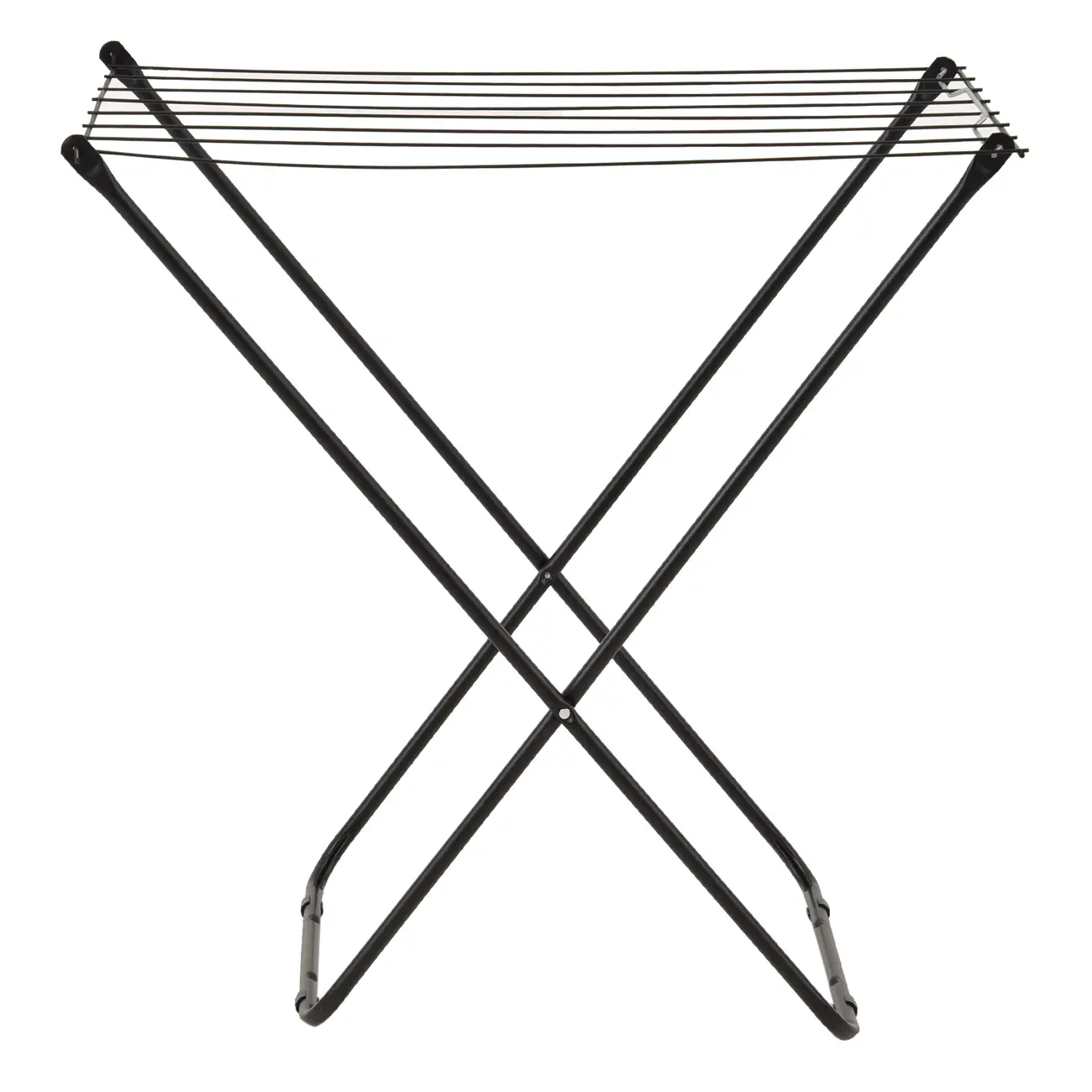 VARAL DE CHÃO DOBRÁVEL 80 CM X 53 CM KEEP IT UP - PRETO - Foto 1