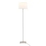 LUMINÁRIA DE CHÃO ALINE C/CÚPULA K - ARGILA/BRANCO - Foto 2