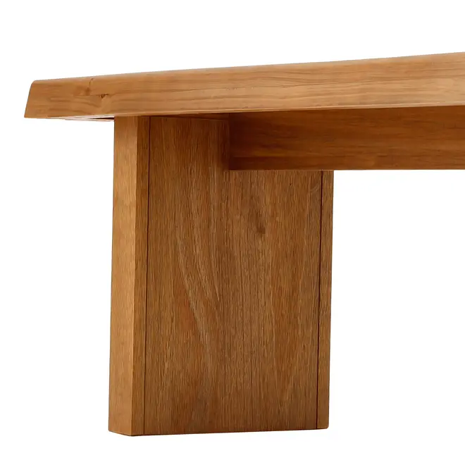 BANCO 4 LUGARES PLANK - AMÊNDOA RÚSTICA - Foto 7