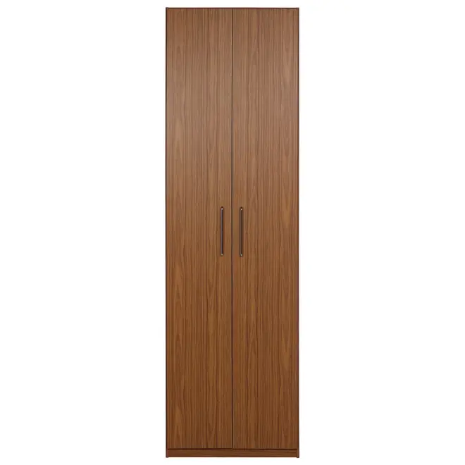 GUARDA-ROUPA 2 PORTAS 5 PRATELEIRAS 35 MAXIMUS - FREIJÓ - Foto 1