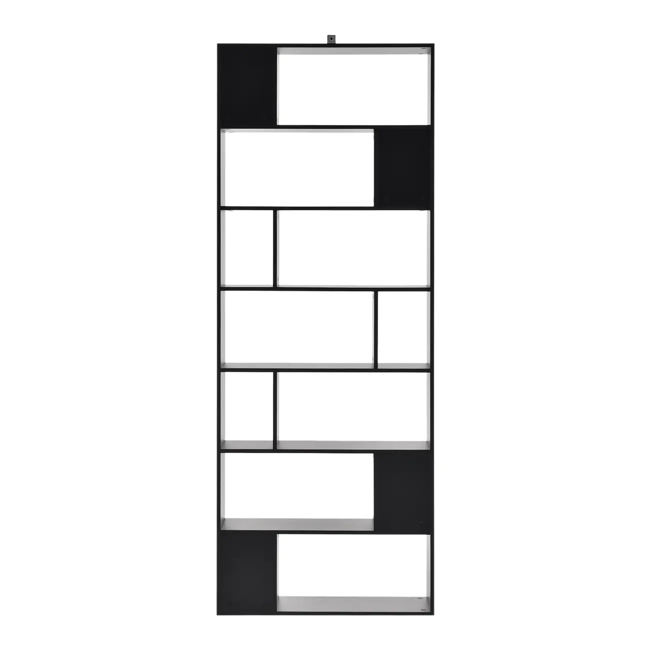 ESTANTE/DIVISÓRIA 80 CM X 2,12 M BLOCK - PRETO - Foto 5