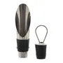 KIT PARA VINHO COM 3 PEÇAS TICINO - PRETO/INOX - Foto 5