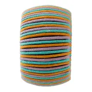 ARGOLA PARA GUARDANAPO CONJUNTO COM 2 PEÇAS BIJU - CORES CALEIDOCOLOR - Foto 3