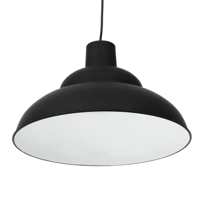 LUMINÁRIA DE TETO ARGOS - PRETO/BRANCO - Foto 4