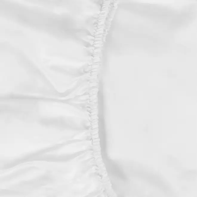 JOGO DE CAMA 4 PEÇAS CASAL HIGH-SATIN - BRANCO - Foto 9