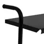 ESTANTE DE PAREDE 83 CM X 97 CM WALL TECH - PRETO/PRETO - Foto 3