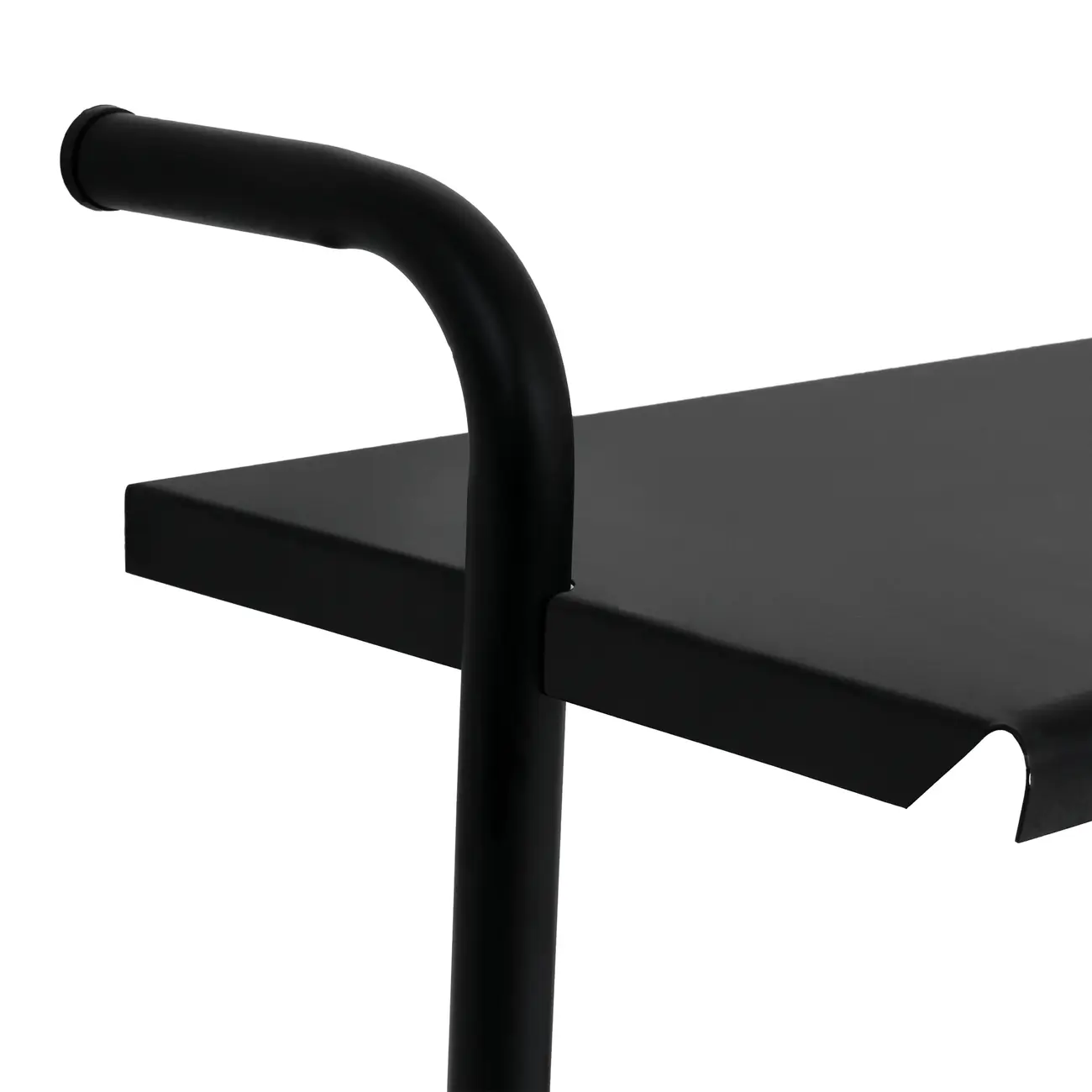 ESTANTE DE PAREDE 83 CM X 97 CM WALL TECH - PRETO/PRETO - Foto 3