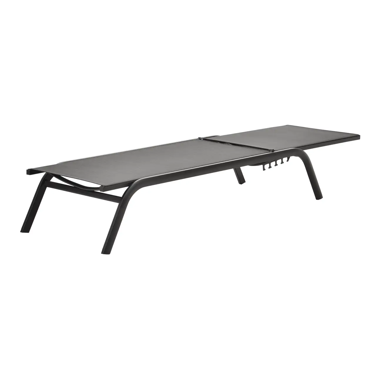 CHAISE LONGUE DUNAS - PRETO/PRETO - Foto 3