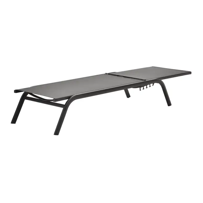 CHAISE LONGUE DUNAS - PRETO/PRETO - Foto 3