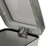 LIXEIRA COM PEDAL 15 L DAY USE - BRANCO/INOX - Foto 11
