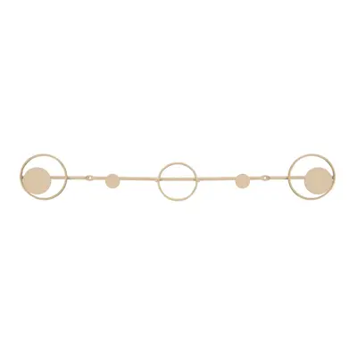 CABIDEIRO DE PAREDE COM 5 GANCHOS HOOP HOOK