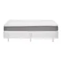 CAMA BOX CASAL 138 C/GAV TATOU FIRME/MAX - CINZA/BRANCO - Foto 1