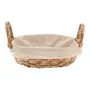CESTO 22 CM X 15 CM X 6 CM TABOA - FIBRA NATURAL/NATURAL - Foto 1