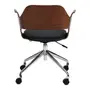 CADEIRA HOME OFFICE SEAGULL - NOZES/PRETO - Foto 5