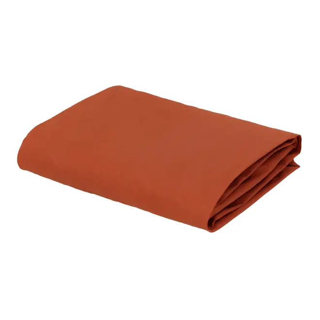 LENÇOL COM ELÁSTICO KING 2,03 M X 1,93 M X 40 CM VON CONCEPT - TERRACOTA - Foto 2