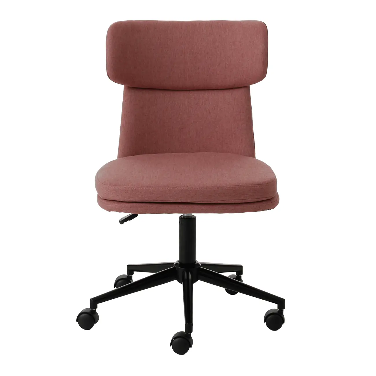 CADEIRA HOME OFFICE ZYGANA - OPALA ROSA/PRETO - Foto 5