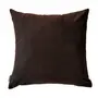 ALMOFADA 43 CM X 43 CM OFFCUTS - AMARELO HANBAR/MARROM DE LEI - Foto 4
