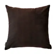 ALMOFADA 43 CM X 43 CM OFFCUTS - AMARELO HANBAR/MARROM DE LEI - Foto 4