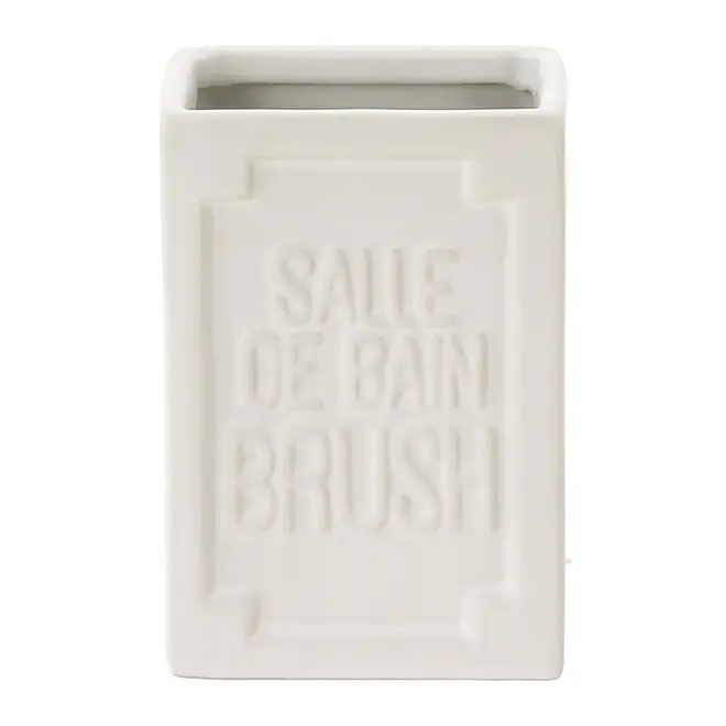 KIT PARA BANCADA 3 PEÇAS SALLE DE BAIN - BRANCO/CROMADO - Foto 8
