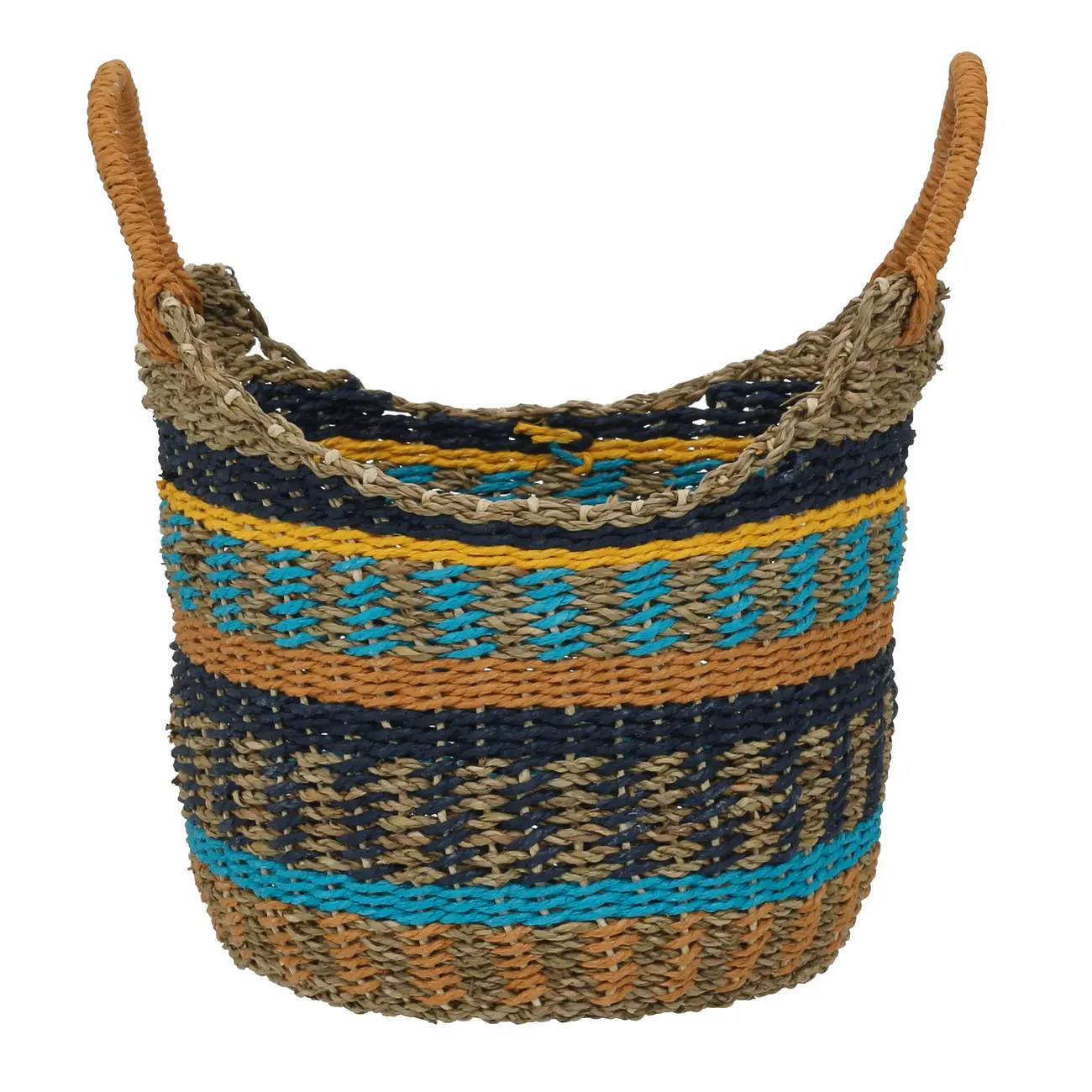 CESTO 35 CM X 29 CM X 29 CM APURÍMAC - FIBRA CLARA/MULTICOR - Foto 2