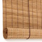 PERSIANA ROLL COM BANDÔ 1 M X 2,20 M SOMBRAMBU - ENCERADO CASTANHO/MARROM - Foto 8