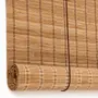 PERSIANA ROLL COM BANDÔ 1 M X 2,20 M SOMBRAMBU - ENCERADO CASTANHO/MARROM - Foto 8