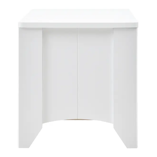 BAÚ 82 CM X 40 CM MON DIEU - BRANCO - Foto 3