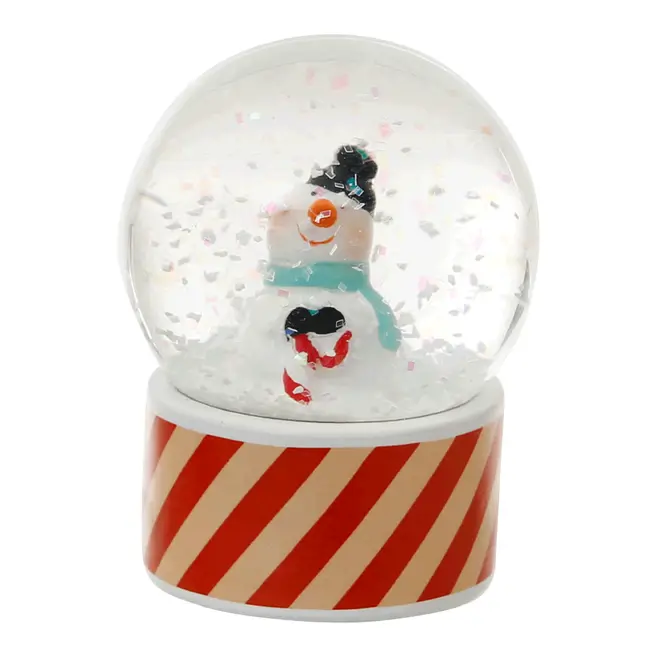 ADORNO GLOBO BONECO DE NEVE 5 CM COLORFUN XMAS - CORES CALEIDOCOLOR/INCOLOR - Foto 2