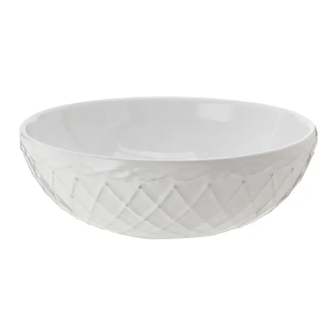 TIGELA/SALADEIRA 28 CM TRÉSOR - BRANCO - Foto 2