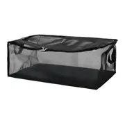 CESTO ORGANIZADOR 35 CM X 60 CM X 40 CM BREEZY - PRETO - Foto 1