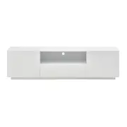 RACK 2 PORTAS/1 GAVETA 1,80 M X 40 CM ROOM - BRANCO - Foto 1