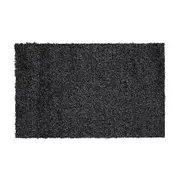 TAPETE ABSORVENTE 50 CM X 80 CM WIPE UP - PRETO/CINZA - Foto 1