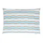 FRONHA MAR E TERRA ONDAS 50 CM X 70 CM - AZUL CLARO/BEGE - Foto 1