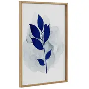 INTENSE BLUE II QUADRO 51 CM X 41 CM - AZUL/NOZES - Foto 10