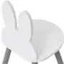 CADEIRA INFANTIL MIFFY - CINZA/BRANCO - Foto 7