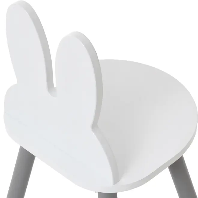 CADEIRA INFANTIL MIFFY - CINZA/BRANCO - Foto 7