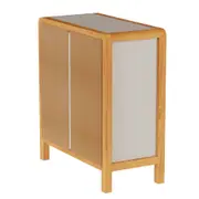 CÔMODA 4 GAVETAS 90 CM X 45 CM KANT - CAMELO/AMÊNDOA - Foto 21