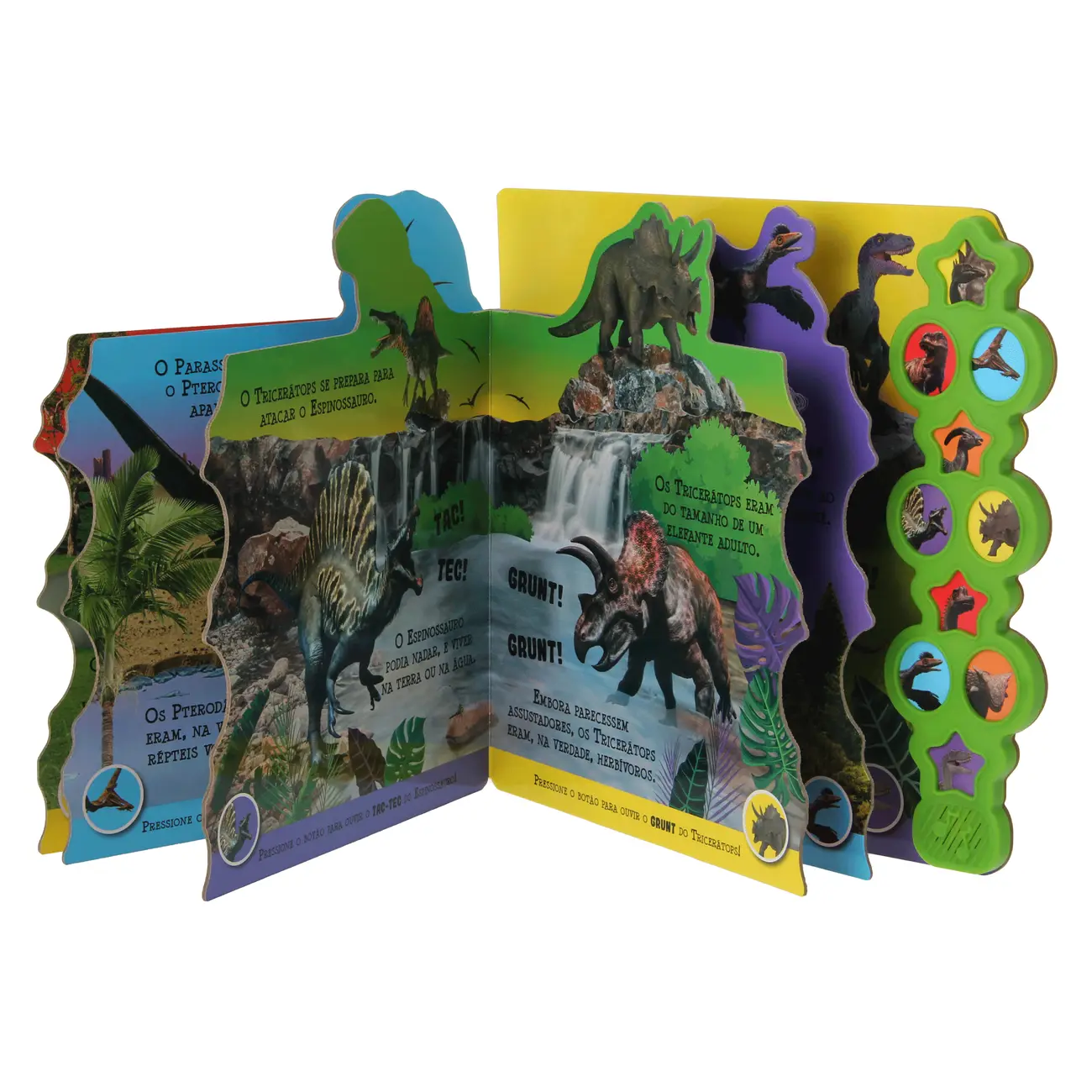 SUPER SONS: DINOSSAUROS INCRÍVEIS LIVRO INFANTIL - MULTICOR - Foto 5