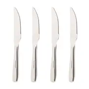 JOGO DE FACA PARA CHURRASCO 4 PEÇAS DELLY - INOX - Foto 7