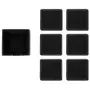 PORTA-COPOS CONJUNTO COM 6 PEÇAS CHAT - PRETO - Foto 1